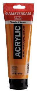 Akrylová barva Amsterdam Standard - 231 Gold Ochre Objem: 250 ml