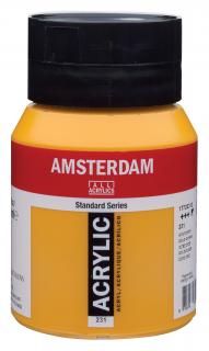 Akrylová barva Amsterdam Standard - 231 Gold Ochre Objem: 500 ml