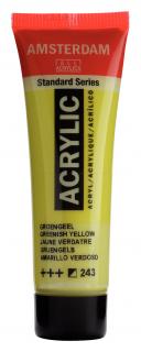 Akrylová barva Amsterdam Standard - 243 Greenish Yellow Objem: 20 ml