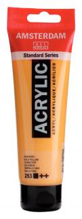 Akrylová barva Amsterdam Standard - 253 Gold Yellow Objem: 120 ml