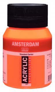 Akrylová barva Amsterdam Standard - 257 Reflex Orange Objem: 500 ml