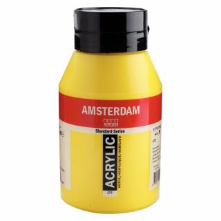 Akrylová barva Amsterdam Standard - 275 Primary Yellow Objem: 1000 ml