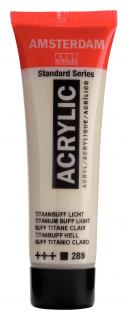 Akrylová barva Amsterdam Standard - 289 Titanium Buff Light Objem: 20 ml