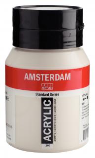 Akrylová barva Amsterdam Standard - 290 Titanium Buff Deep Objem: 500 ml