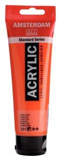 Akrylová barva Amsterdam Standard - 311 Vermilion Objem: 120 ml