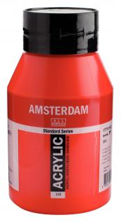 Akrylová barva Amsterdam Standard - 315 Pyrrole Red Objem: 1000 ml