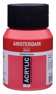 Akrylová barva Amsterdam Standard - 317 Transparent Red Medium Objem: 500 ml