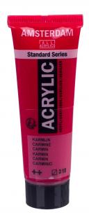 Akrylová barva Amsterdam Standard - 318 Carmine Objem: 20 ml