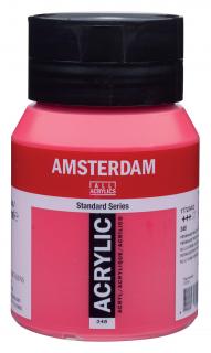 Akrylová barva Amsterdam Standard - 348 Permanent Red Purple Objem: 500 ml