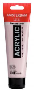 Akrylová barva Amsterdam Standard - 361 Light Rose Objem: 120 ml