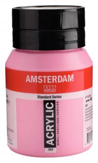 Akrylová barva Amsterdam Standard - 385 Quinacridone Rose Light Objem: 500 ml