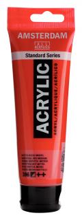 Akrylová barva Amsterdam Standard - 396 Naphthol Red Medium Objem: 120 ml