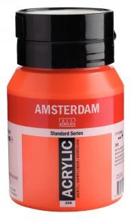 Akrylová barva Amsterdam Standard - 398 Naphthol Red Light Objem: 500 ml