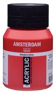 Akrylová barva Amsterdam Standard - 399 Naphthol Red Deep Objem: 500 ml