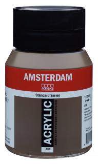 Akrylová barva Amsterdam Standard - 408 Raw Umber Objem: 500 ml