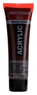 Akrylová barva Amsterdam Standard - 409 Burnt Umber Objem: 20 ml