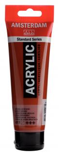 Akrylová barva Amsterdam Standard - 411 Burnt Sienna Objem: 120 ml