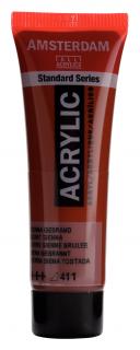 Akrylová barva Amsterdam Standard - 411 Burnt Sienna Objem: 20 ml