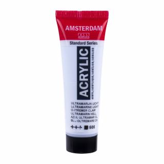 Akrylová barva Amsterdam Standard - 505 Ultramarine Light Objem: 20 ml