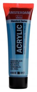 Akrylová barva Amsterdam Standard - 517 Kings Blue Objem: 20 ml