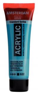 Akrylová barva Amsterdam Standard - 522 Turquoise Blue Objem: 20 ml