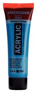 Akrylová barva Amsterdam Standard - 564 Brilliant Blue Objem: 20 ml