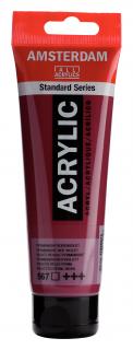 Akrylová barva Amsterdam Standard - 567 Permanent Red Violet Objem: 120 ml