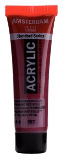 Akrylová barva Amsterdam Standard - 567 Permanent Red Violet Objem: 20 ml