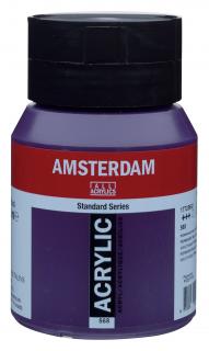 Akrylová barva Amsterdam Standard - 568 Permanent Blue Violet Objem: 500 ml