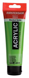 Akrylová barva Amsterdam Standard - 605 Brilliant Green Objem: 120 ml