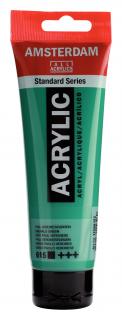 Akrylová barva Amsterdam Standard - 615 Emerald Green Objem: 120 ml