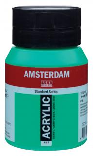 Akrylová barva Amsterdam Standard - 615 Emerald Green Objem: 500 ml