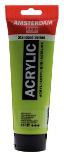 Akrylová barva Amsterdam Standard - 617 Yellowish Green Objem: 250 ml