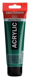 Akrylová barva Amsterdam Standard - 619 Permanent Green Deep Objem: 120 ml