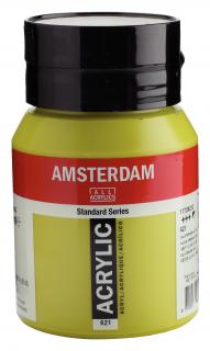 Akrylová barva Amsterdam Standard - 621 Olive Green Light Objem: 500 ml