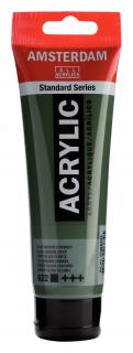 Akrylová barva Amsterdam Standard - 622 Olive Green Deep Objem: 120 ml