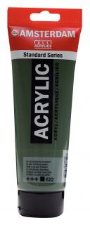 Akrylová barva Amsterdam Standard - 622 Olive Green Deep Objem: 250 ml