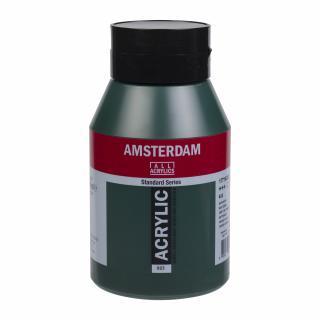 Akrylová barva Amsterdam Standard - 623 Sap Green Objem: 1000 ml