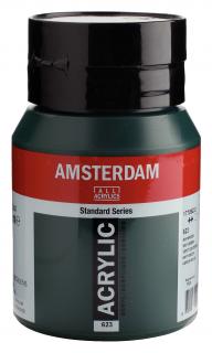 Akrylová barva Amsterdam Standard - 623 Sap Green Objem: 500 ml