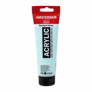 Akrylová barva Amsterdam Standard - 660 Turquoise Green Light Objem: 120 ml