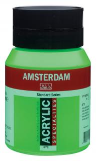 Akrylová barva Amsterdam Standard - 672 Reflex Green Objem: 500 ml