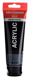 Akrylová barva Amsterdam Standard - 702 Lamp Black Objem: 120 ml