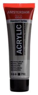 Akrylová barva Amsterdam Standard - 710 Neutral Grey Objem: 20 ml