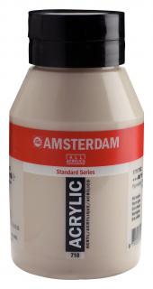 Akrylová barva Amsterdam Standard - 718 Warm Grey Objem: 1000 ml