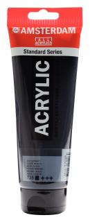 Akrylová barva Amsterdam Standard - 735 Oxide Black Objem: 250 ml