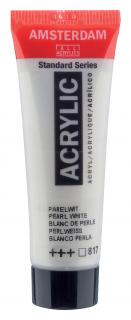 Akrylová barva Amsterdam Standard - 817 Pearl White Objem: 20 ml