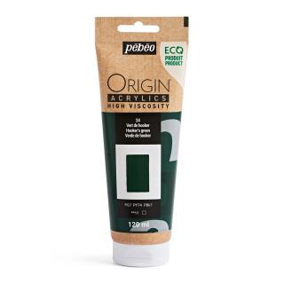 Akrylová barva Pébéo Origin Acrylics - 24 Hookers Green Objem: 120 ml