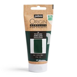 Akrylová barva Pébéo Origin Acrylics - 24 Hookers Green Objem: 60 ml