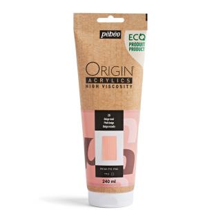 Akrylová barva Pébéo Origin Acrylics - 28 Pink Beige Objem: 240 ml