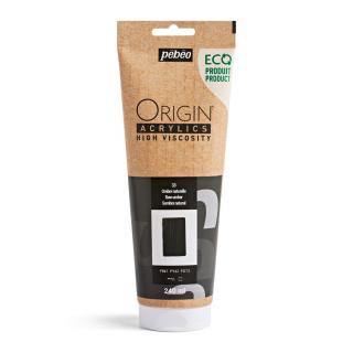 Akrylová barva Pébéo Origin Acrylics - 33 Raw Umber Objem: 240 ml